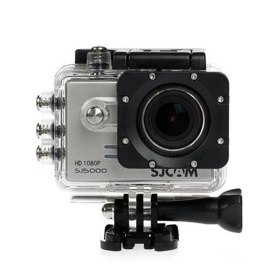 SJCAM SJ5000 14MP 170 Wide Angle 2.0'' LCD 1080P Sport Action Camera Waterproof Cam HD Camcorder Outdoor for Vehicle Diving Swimming (Silver)
