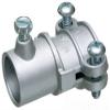 ARLINGTON Industries 8610 Cable Range of .85 to .91, Combination Coupling 1/2 INCH EMT to Flex, Silver, ZINC DIE-CAST view 1
