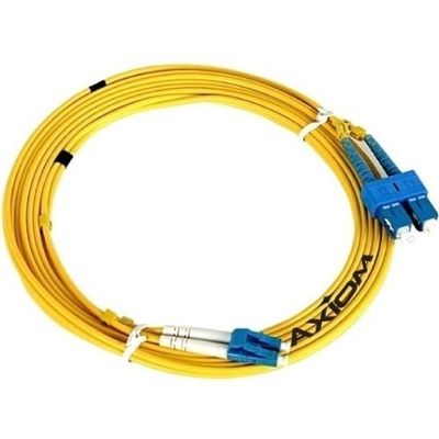 Axiom, Ax Network Cable Lc Single Mode (M) Lc Single Mode (M) 39 Ft Fiber Optic 9 / 125 Micron Os2 Riser Yellow "Product Category: Supplies & Accessories/Network Cables"