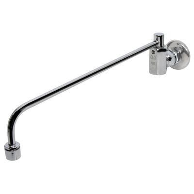 AA Faucet Wok Range Center-On Automatic Faucet with 14" Spout & 3/8" Male Inlet for Restaurant Kitchen AA-510G (3/8" Inlet 14" Spout)