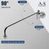 AA Faucet Wok Range Center-On Automatic Faucet with 14" Spout & 3/8" Male Inlet for Restaurant Kitchen AA-510G (3/8" Inlet 14" Spout) view 3