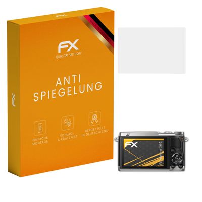 atFoliX Screen Protector compatible with Olympus SH-2 Screen Protection Film, anti-reflective and shock-absorbing FX Protector Film (3X)