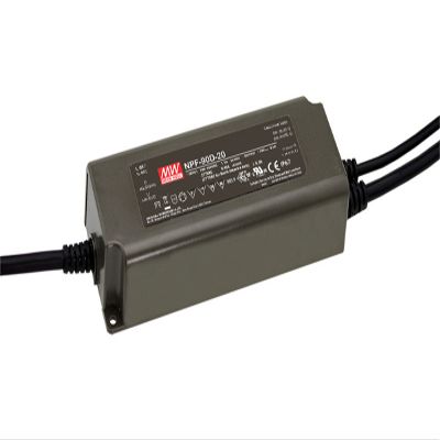 NPF-90D-20 AC to DC Switching LED Power Supply Single Output with PFC Function 20 Volts 4.5 Amps 90 Watts