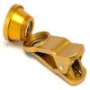 Bastex 3-in-1 180 Degree Fish Eye Len, Macro Angle Len and Wide Angle Len Camera Lens Kit with Clip-On and Black Carrying Pouch for Smartphones - Gold view 4