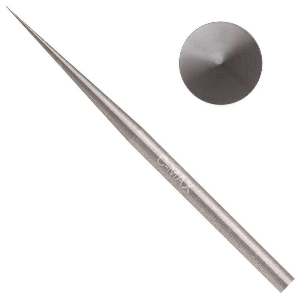 GRS Tools 022-791 C-Max Carbide Round Pointed Graver 0.8mm