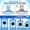 Water Bargain 3 & 5 Gallon Water Jug Caps - 500 Pack, USA Made view 4