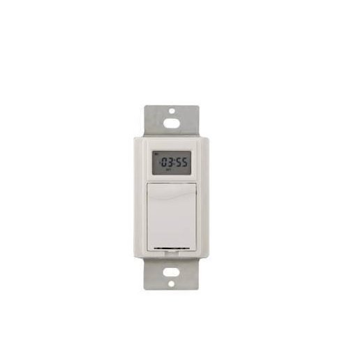 Westek in-Wall Programable Digital Timer, 120 V, 1 HP