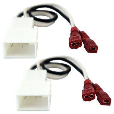Harmony Audio Compatible with Toyota MR2 1987-1990 Factory Speaker Replacement Connector Harness Package