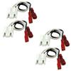 Harmony Audio HA-HarnessPK-4 Compatible with Jeep Comanche 1986-1992 Factory Speaker Replacement Connector Harness view 1