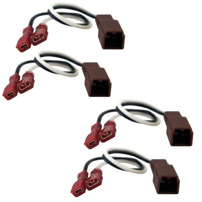 Harmony Audio Compatible with Nissan Sentra 1982-1999 Factory Speaker Replacement Connector Harness Package