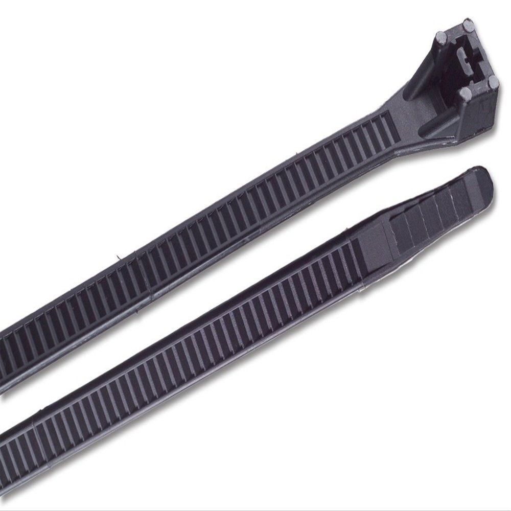 ANCOR MARINE GRADE 199217 Cable Tie, Standard, 17", Black, 10pc