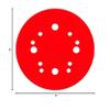 Random Orbit Sanding Disc, 5" view 2