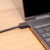 Coolgear USB 3.2 Gen 2 Type-C Male to Type-A Male Cable - 3ft view 3