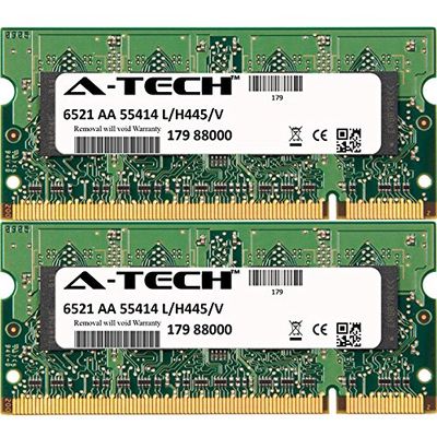 1GB KIT (2 x 512MB) for Xerox Phaser Series 7500. SO-DIMM DDR2 Non-ECC PC2-5300 667MHz RAM Memory. Genuine A-Tech Brand.