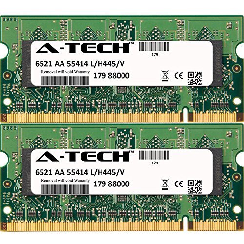 1GB KIT (2 x 512MB) for Xerox Phaser Series 7500. SO-DIMM DDR2 Non-ECC PC2-5300 667MHz RAM Memory. Genuine A-Tech Brand.