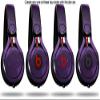 Bokeh Hearts Purple Decal Style Skin Compatible with Beats Mixr (Headphones NOT Included) view 2