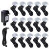 Yescom LumeStar 15-Pack 3000K Warm White LED Deck Lights Outdoor Waterproof view 1