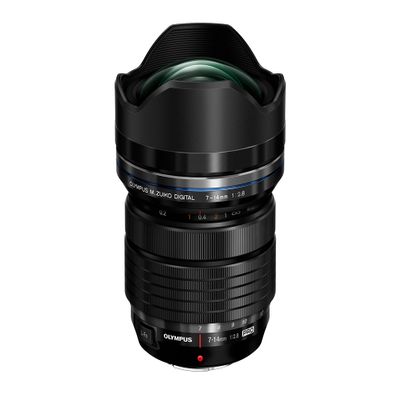 OM SYSTEM Olympus M.Zuiko Digital ED 7-14mm F2.8 Pro Lens, for Micro Four Thirds Cameras