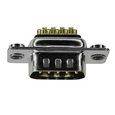 171-009-102-011 NorComp DE9 Male D-SUB Solder Type Connector w/Integral 4-40 Clinch Nut Board Side Priced per Each Non-RoHS