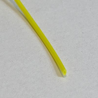 RiteAV 10M 0.9mm Yellow Fiber Optic Cable Bulk Raw Furcation Tubing Jacketing