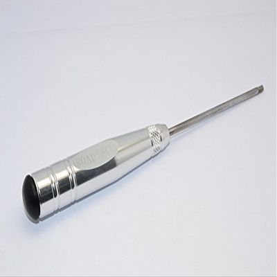 Aluminum Hex Screw Driver Of New Handle Design With 3.0mm Steel Long Pin - 1Pc Silver