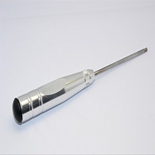 Aluminum Hex Screw Driver Of New Handle Design With 3.0mm Steel Long Pin - 1Pc Silver