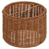 Upgradelights Wicker Chandelier Set of 2 Lamp Shade 5 Inch Retro Drum, Clips Onto Bulb. 5x5x4.5 view 2