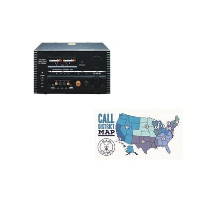 Yaesu FP-1030A 30A Power Supply W/Meters and Ham Guides TM Pocket Reference Card Bundle