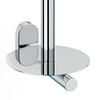 Kela Toilet Paper Holder Lucido of Stainless-Steel in Chromed, 12 x 12 x 38 cm view 3