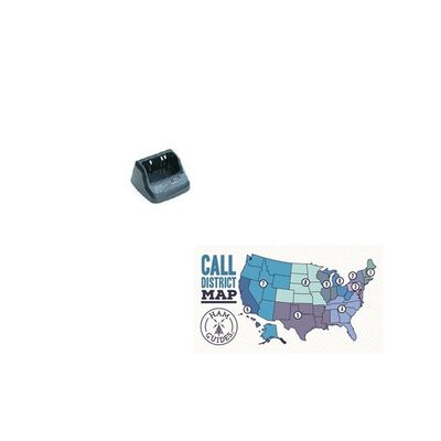 Yaesu Desktop Charger for VX-7R/VX-5R and Ham Guides TM Pocket Reference Card Bundle