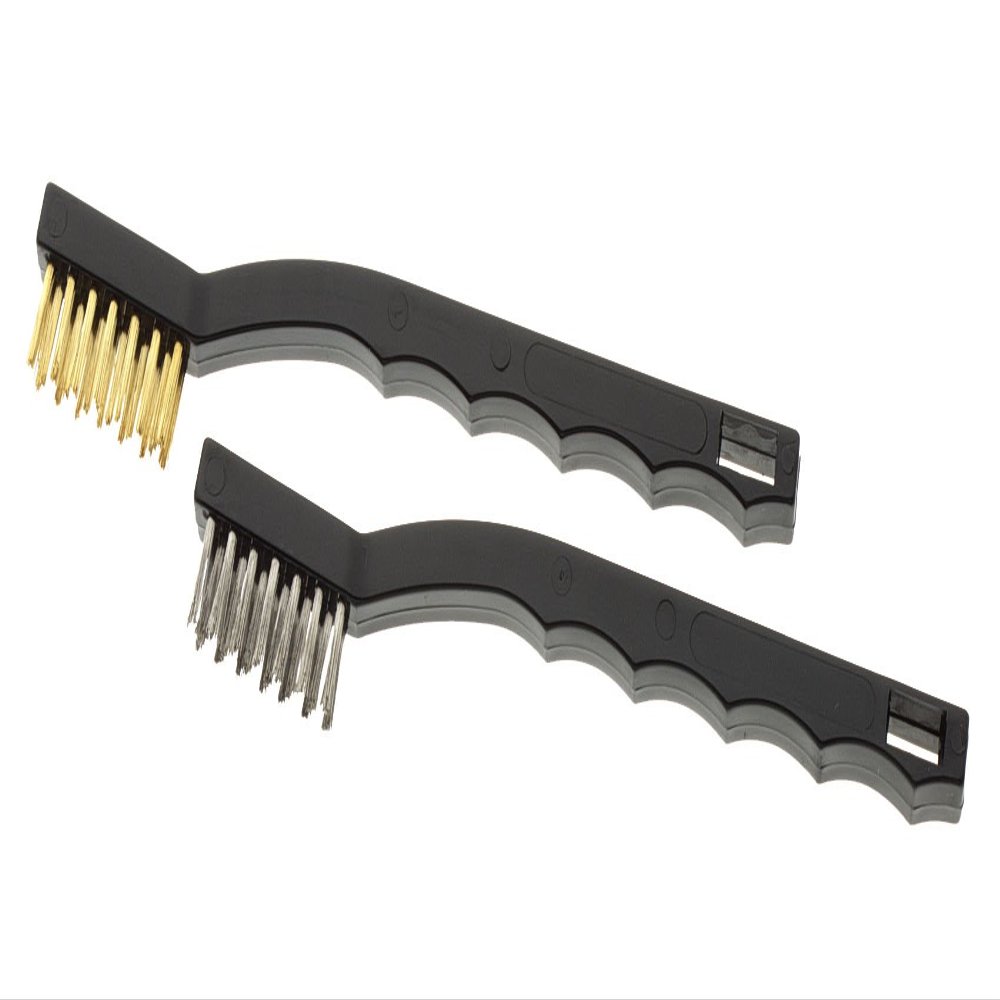 Superior Tool 99645 Brass and Steel Utility Brush