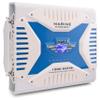 Pyle 2.1 Bluetooth Marine Amplifier Receiver - Waterproof 4 Channel Wireless Bridgeable Audio Amp for Stereo Speaker with 1000 Watt Power Dual MOSFET Supply, GAIN Level and LED Indicator - PLMRA430BT view 1