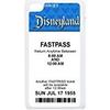 Disneyland Ticket, Plastic Cover Case for iPod Touch 4, iPod Touch 4 Generation Cases, Black / White view 1