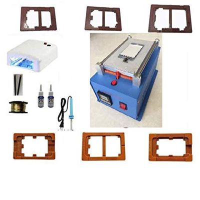 GOWE With 11 Accessories Metal Outer Case Vacuum LCD Separator with Vacuum Pump inside the LCD Separator