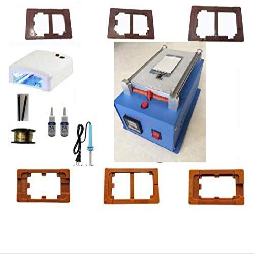 GOWE With 11 Accessories Metal Outer Case Vacuum LCD Separator with Vacuum Pump inside the LCD Separator