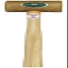 4oz.GARLAND RAWHIDE MALLET HAMMER #1 SIZE 1-1/4" FACE x 2-1/2" LONG LEATHERCRAFT (E 5) view 1