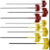 Bondhus 15299 Hex Tip T-Handle Set w/ProGuard Finish, 9PC, multi, one size view 1