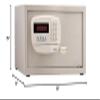 Mesa Safe Company MHRC916E-WHT-KA: Hotel Safe view 2