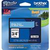Brother TZe-545 18mm (0.75 ), Length of 8M, White on Blue Label Tape view 1