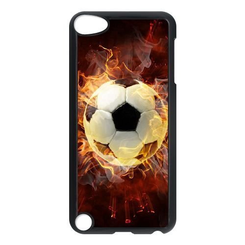 DIY Soccer Ball Ipod Touch 5 Cover Case, Soccer Ball Personalized Phone Case for iPod Touch5 at Lzzcase
