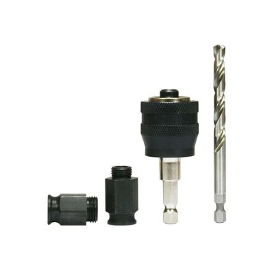 Diablo Snap-Lock Plus Mandrel System - for Fast and Efficient Hole Saw Mounting - 3/8" Hex Shank - DHSAR375