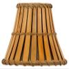 Upgradelights Set of 2 Bamboo Style 5 Inch Chandelier Lamp Shades 3x5x4.5 view 3