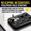 Diamond Hole Saw Kit 10 Pc 5/32 to 1 inch Drill Guide Case Ceramic Tile view 3