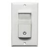 Morris 80532 Wall Mount Occupancy/Vacancy Sensor, No Neutral, PIR Double Pole, 3Way, White view 1