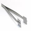 Mashing Tweezers Glass Work Bead Masher Tweezer 8 Lampworking 3/4" Surface S.S. By JTS view 2