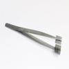 Mashing Tweezers Glass Work Bead Masher Tweezer 8 Lampworking 3/4" Surface S.S. By JTS view 3