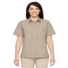 HA LAD SNAP FRONT S/S SHIRT (KHAKI) (M) view 1