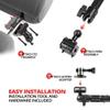 Tackform Headrest Mount for GoPro and Other Action Cameras,10.75 Inch view 3