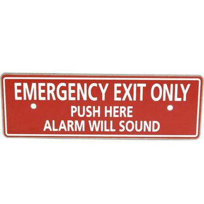 DETEX Corporation Emergency Exit Alarm Paddle Bar Plate ECL8220