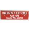 DETEX Corporation Emergency Exit Alarm Paddle Bar Plate ECL8220 view 1